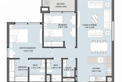 2 bedroom apartment